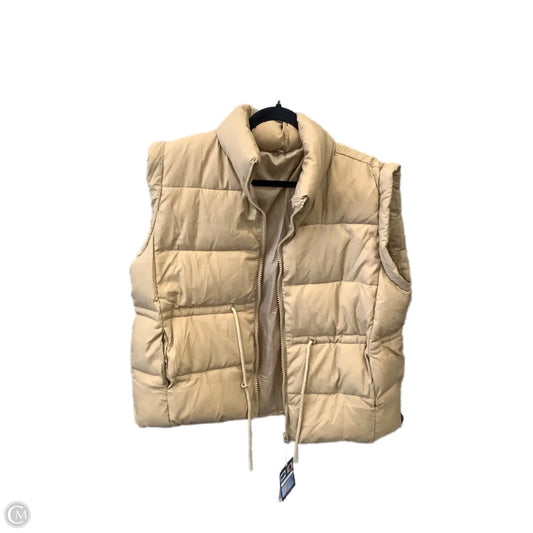 Vest Puffer & Quilted By Clothes Mentor In Brown, Size: Xl