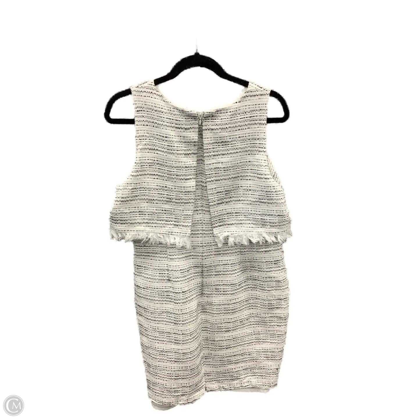 Dress Designer By Karl Lagerfeld In White, Size: L