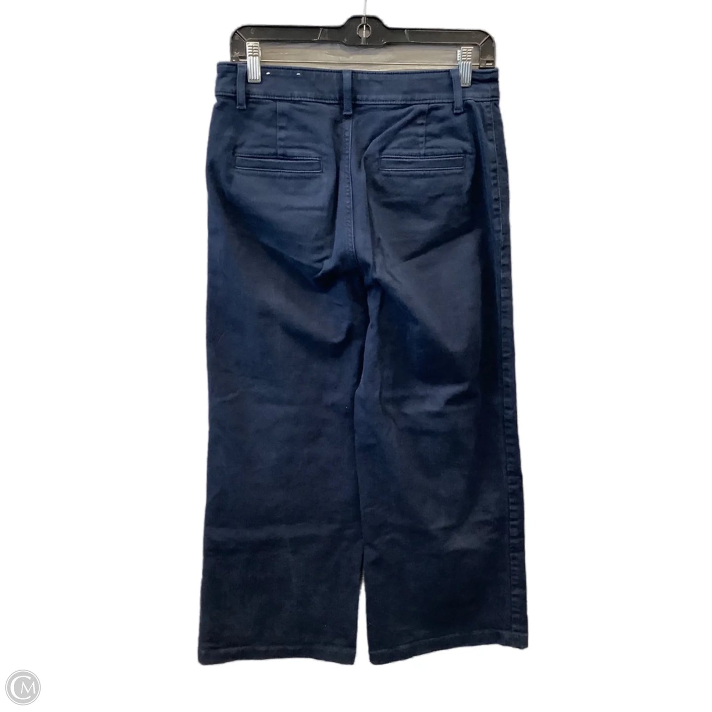 Jeans Straight By Loft In Navy, Size: 4