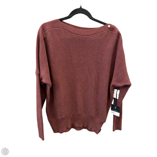 Sweater By Simply Vera In Brown, Size: M