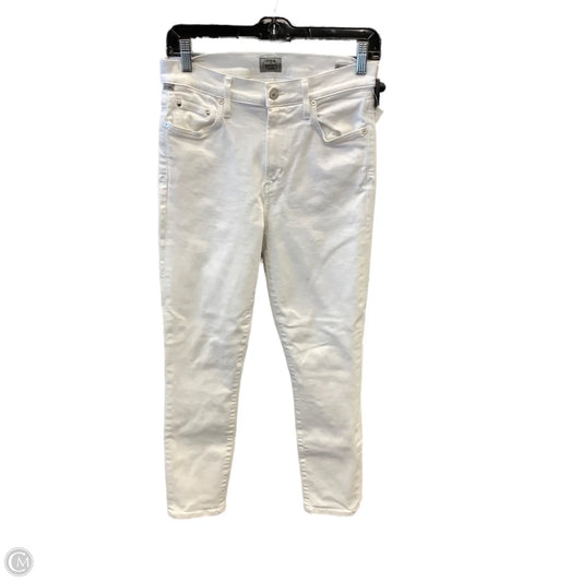 Jeans Skinny By Citizens Of Humanity In White Denim, Size: 6