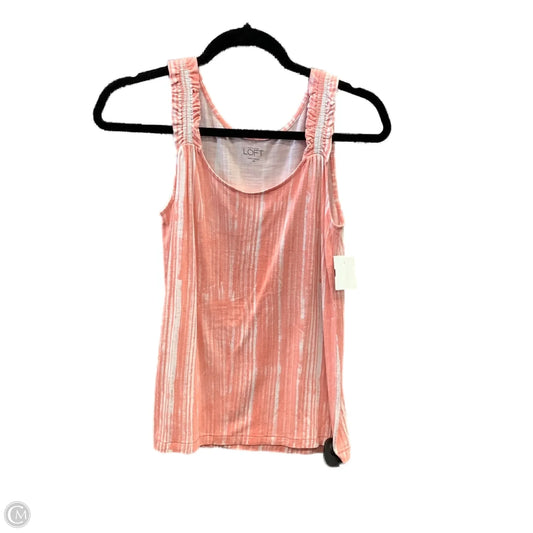 Top Sleeveless By Loft In Pink, Size: Xs