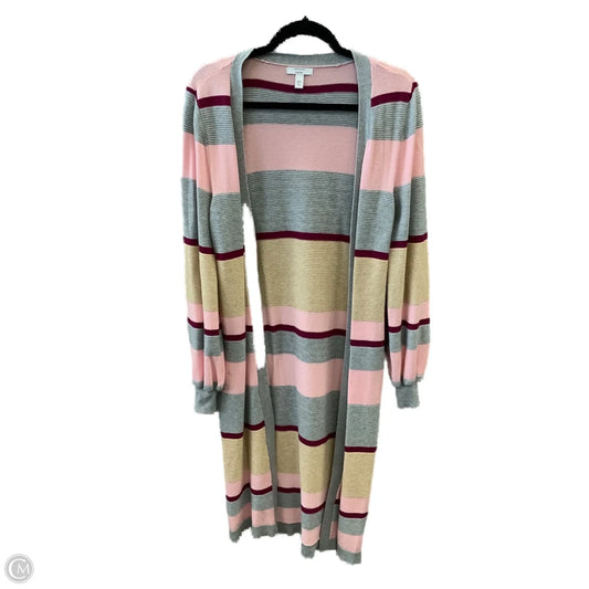 Cardigan By Nine West In Striped Pattern, Size: Xs