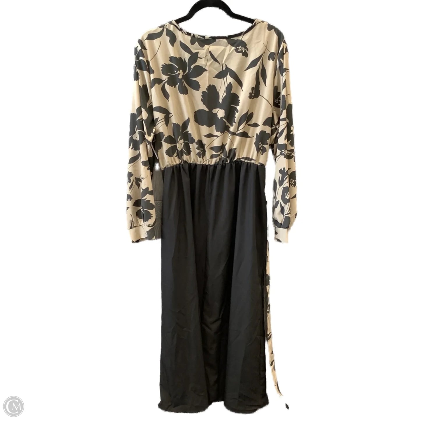 Dress Casual Maxi By Shein In Black & Brown, Size: 1x