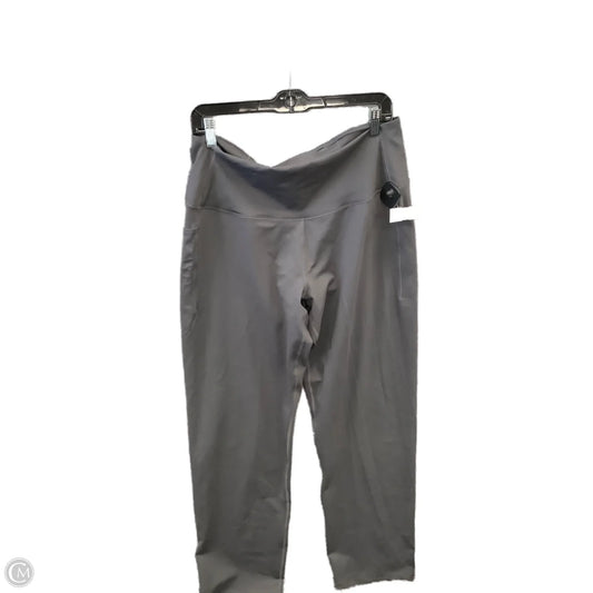 Athletic Leggings By All In Motion In Grey, Size: Xxl