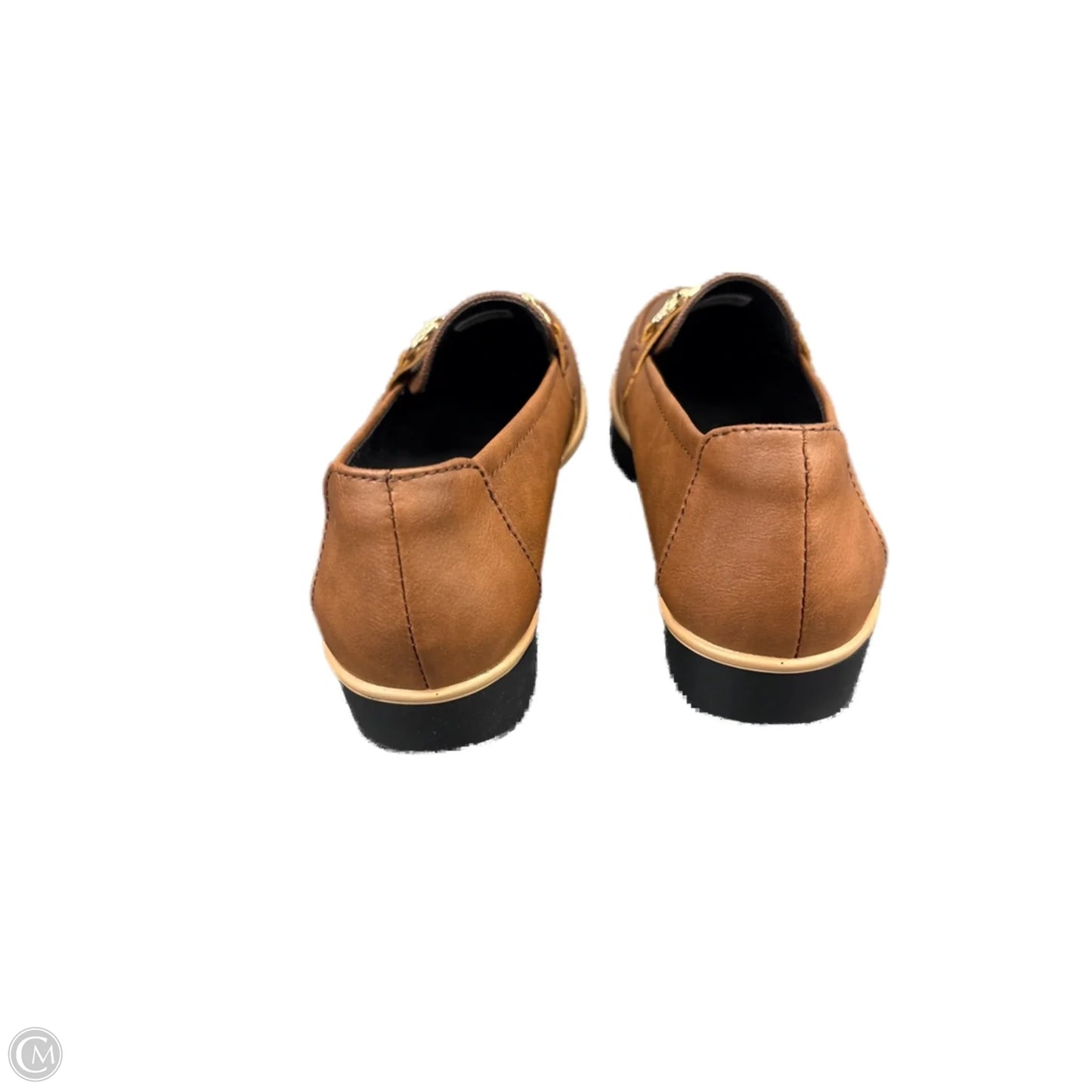 Shoes Flats By Clothes Mentor In Brown, Size: 8.5