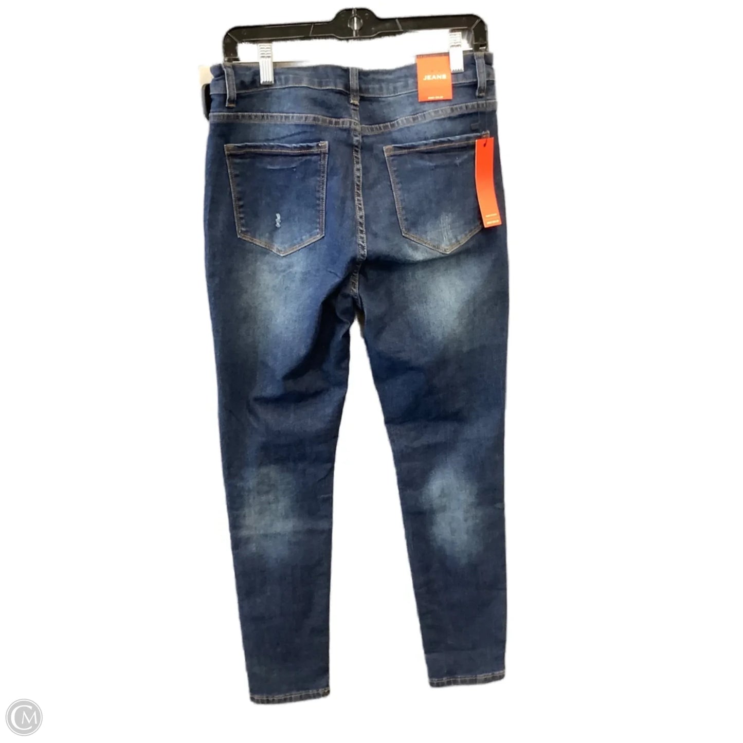 Jeans Skinny By Cmf In Blue Denim, Size: 14