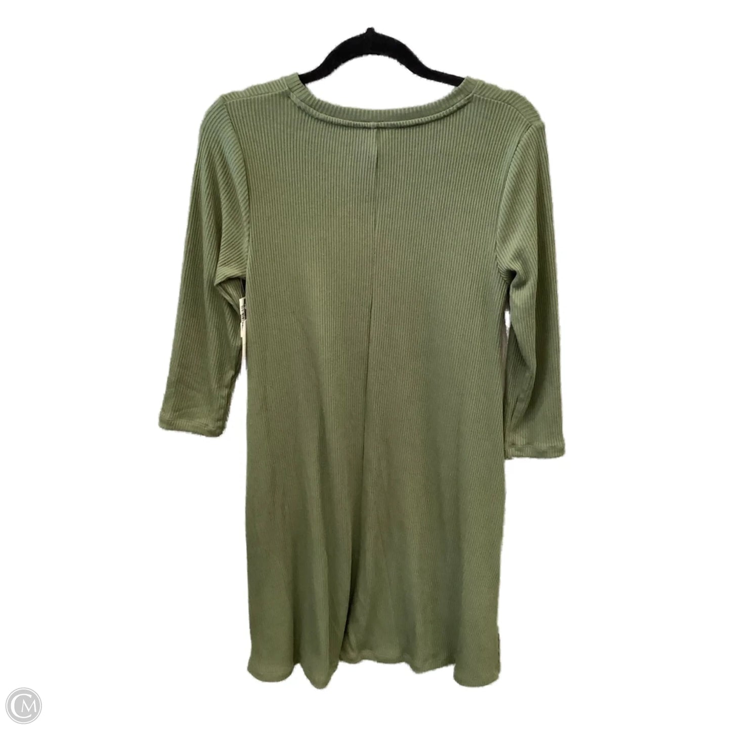 Dress Casual Midi By Time And Tru In Green, Size: S