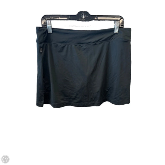 Athletic Skort By Nike Apparel In Black, Size: L