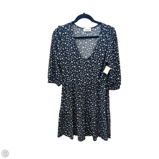 Dress Casual Short By Clothes Mentor In Blue, Size: M