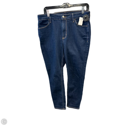 Jeans Skinny By Old Navy In Blue Denim, Size: 10