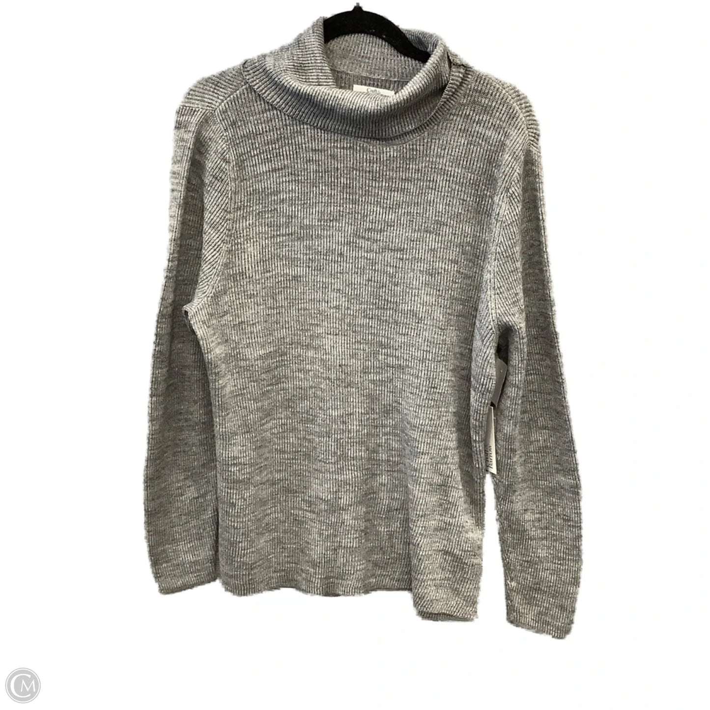 Sweater By Croft And Barrow In Grey, Size: Xxl