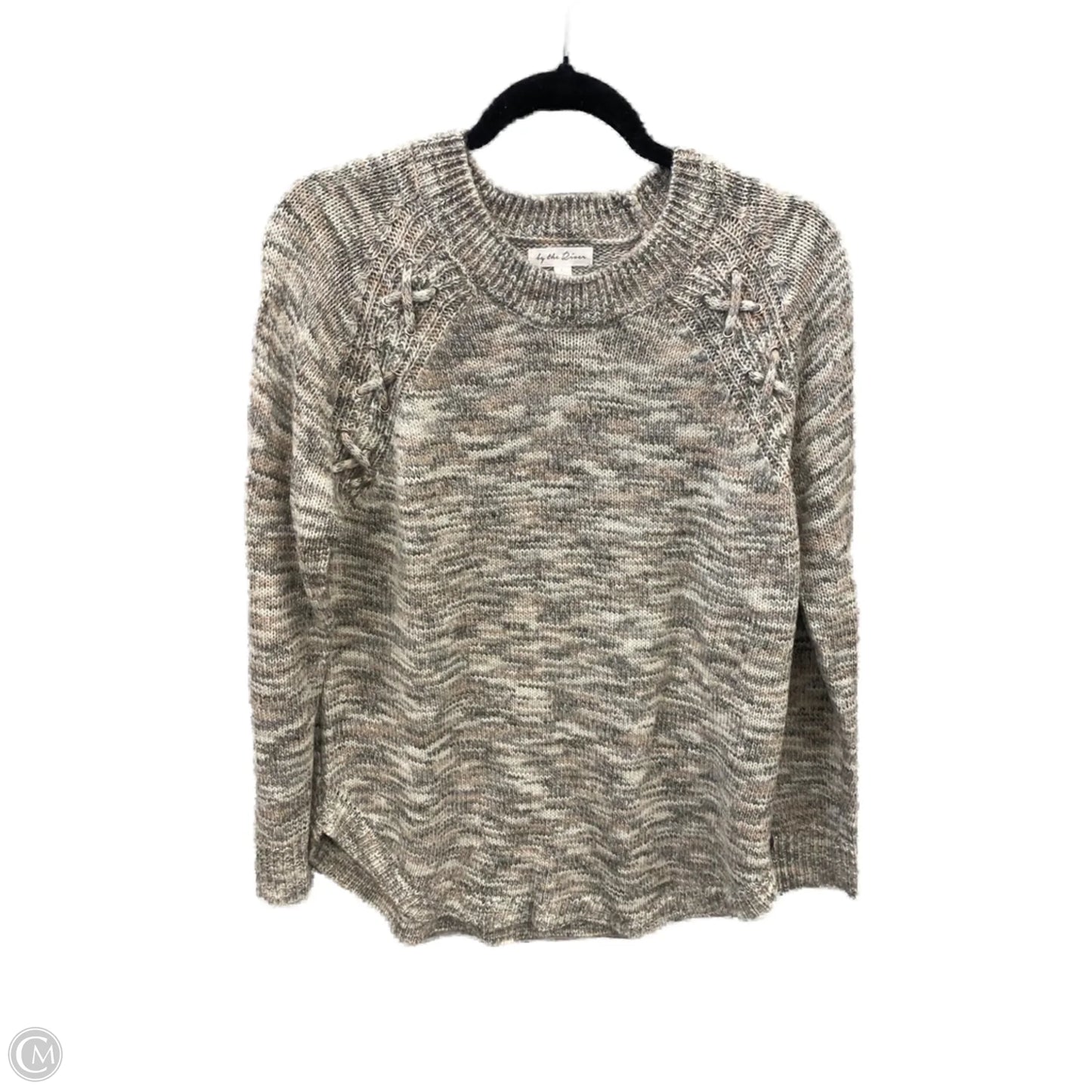 Sweater By Clothes Mentor In Grey, Size: L
