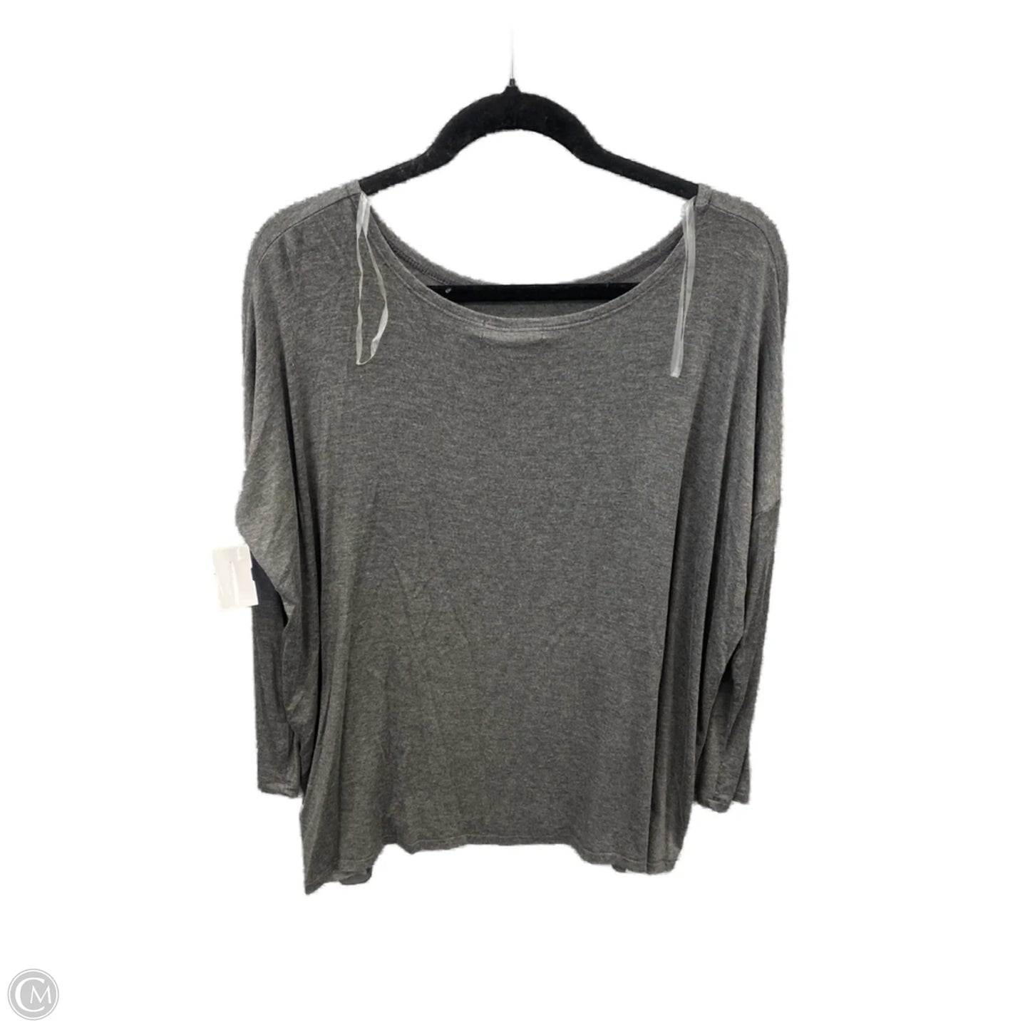 Top Long Sleeve By Cherish In Grey, Size: M