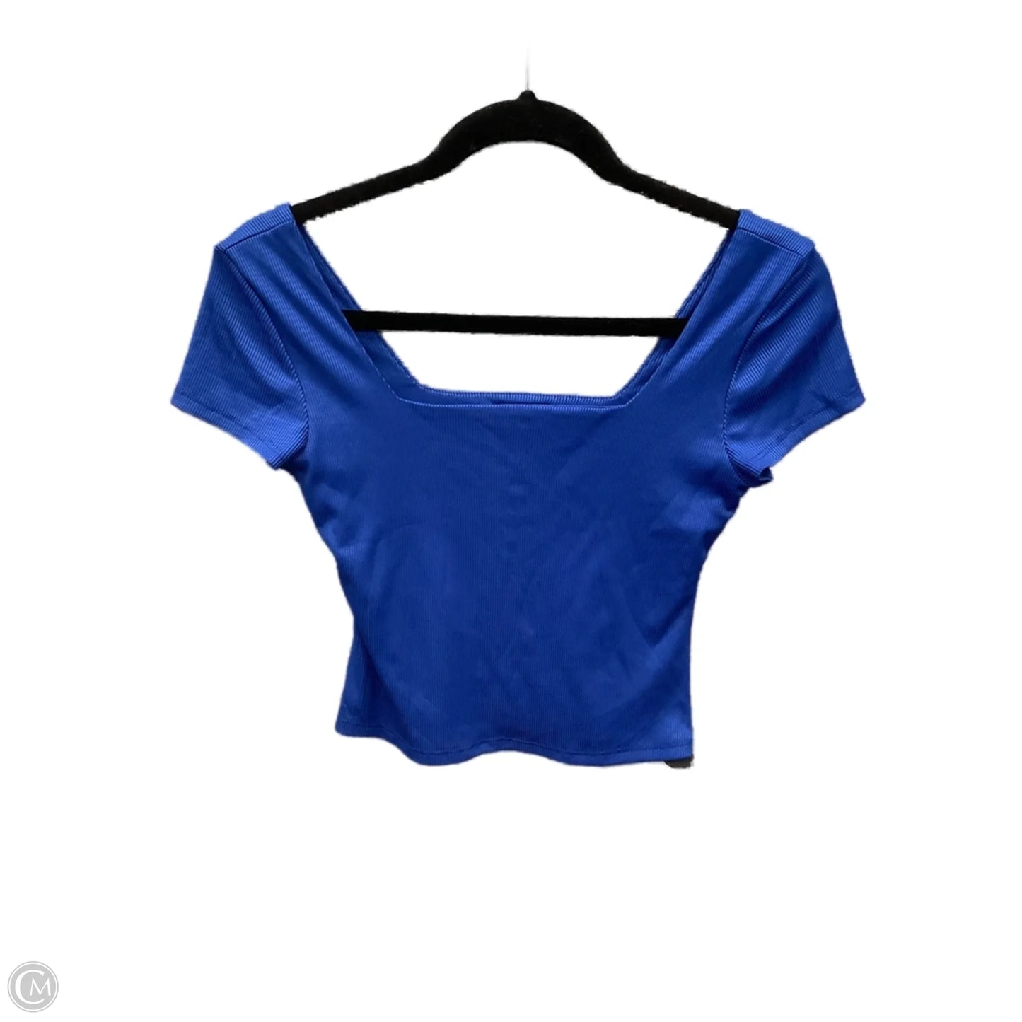 Top Short Sleeve By Clothes Mentor In Blue, Size: S