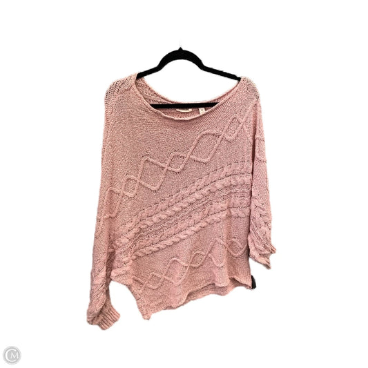 Sweater By Clothes Mentor In Pink, Size: M