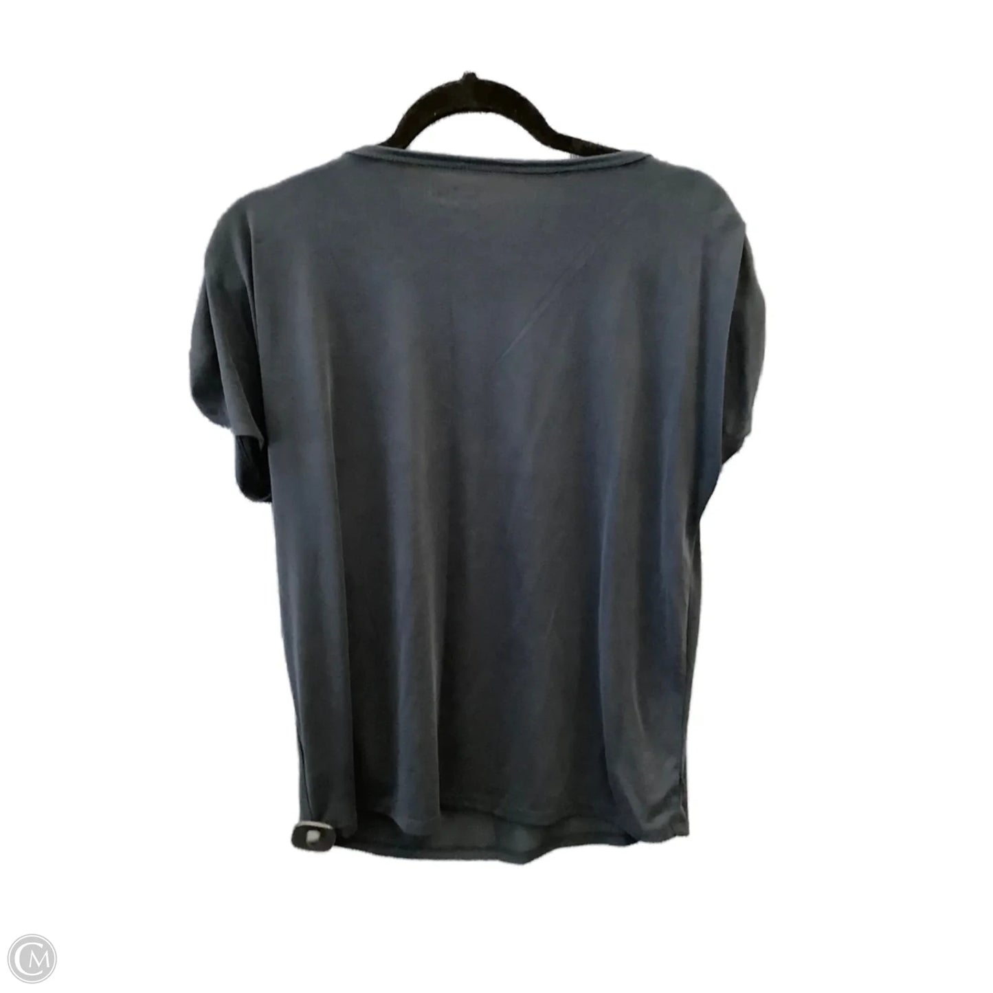 Top Short Sleeve By Maurices In Black, Size: L