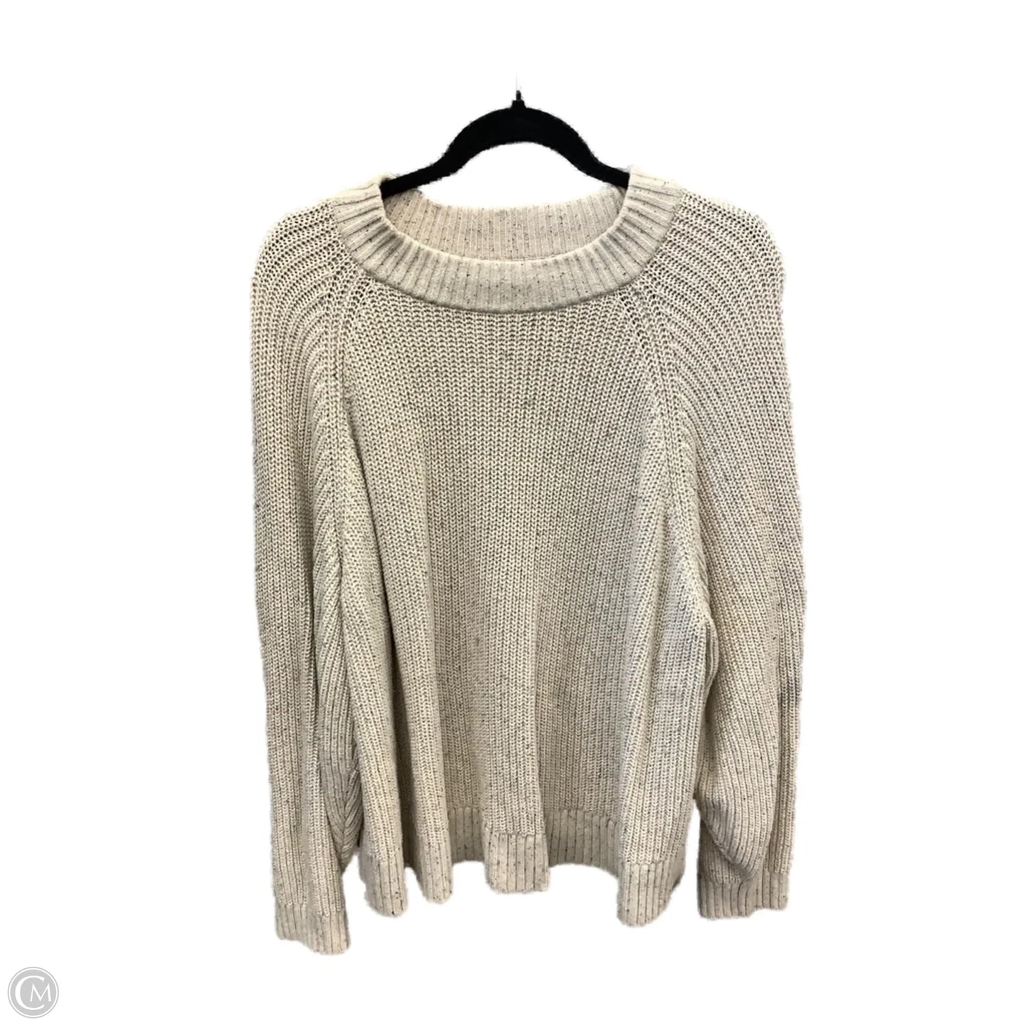 Sweater By Old Navy In Cream, Size: Xxl