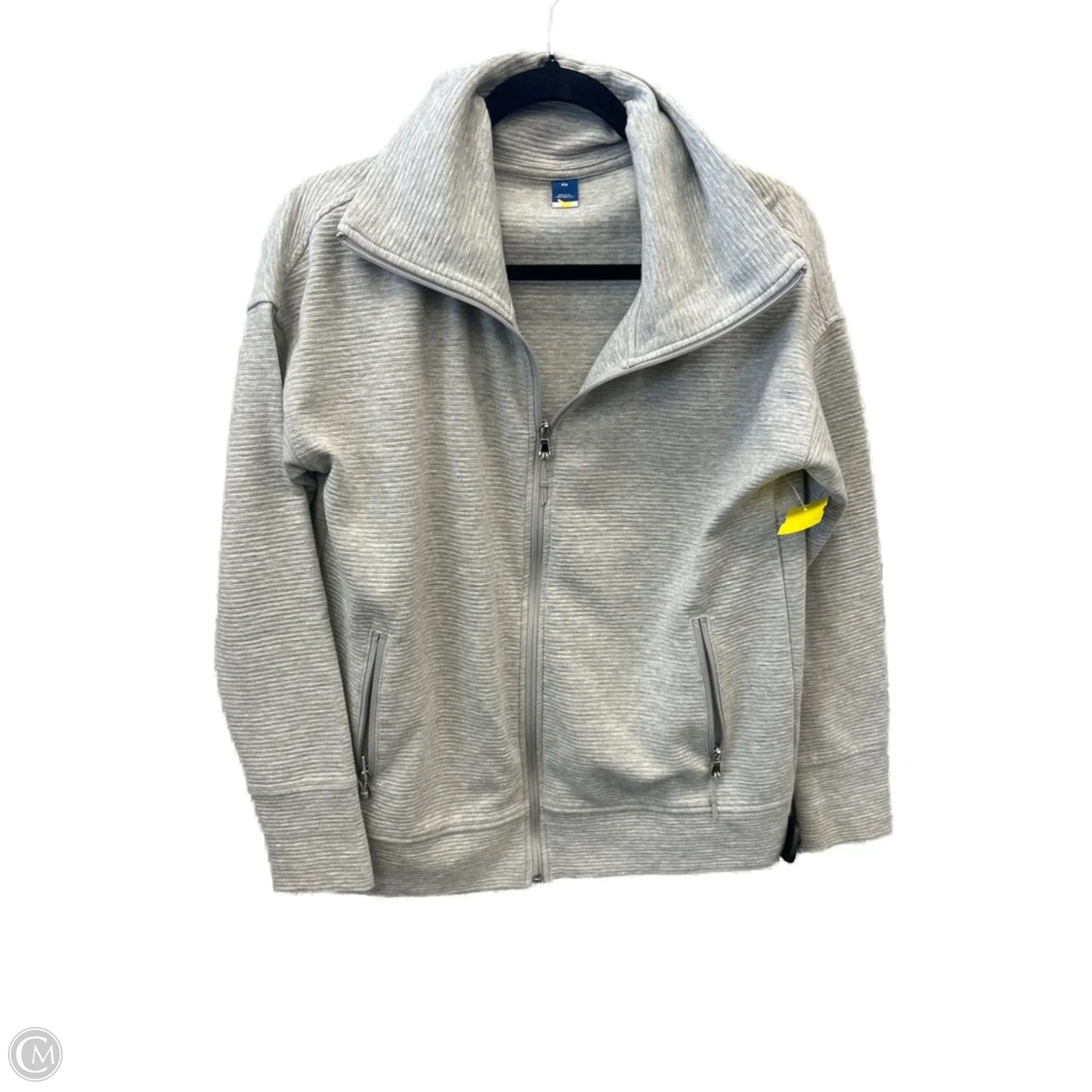 Athletic Jacket By Old Navy In Grey, Size: Xs