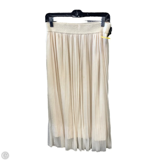 Skirt Maxi By Clothes Mentor In Tan, Size: 4