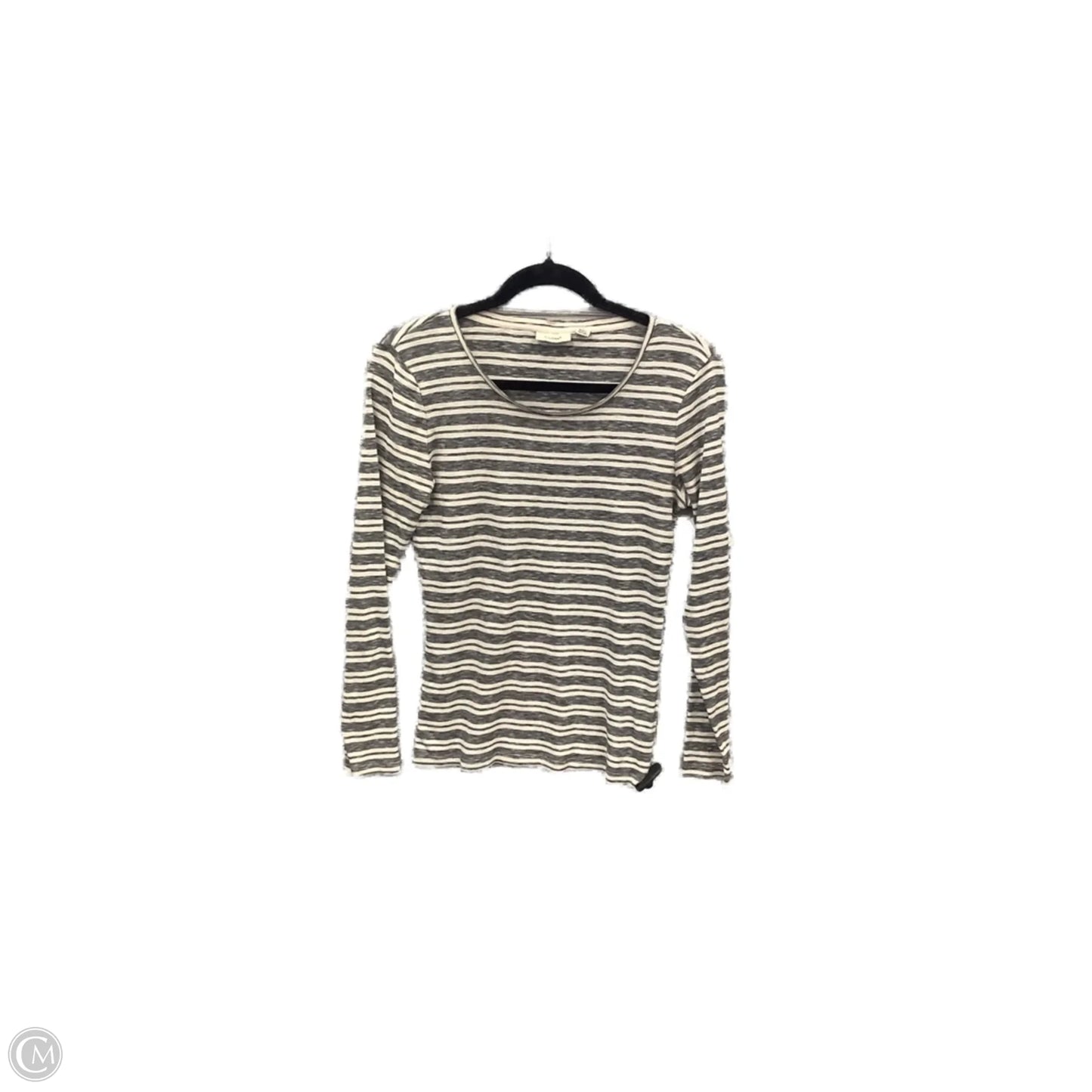 Top Long Sleeve By L.l. Bean In Striped Pattern, Size: S