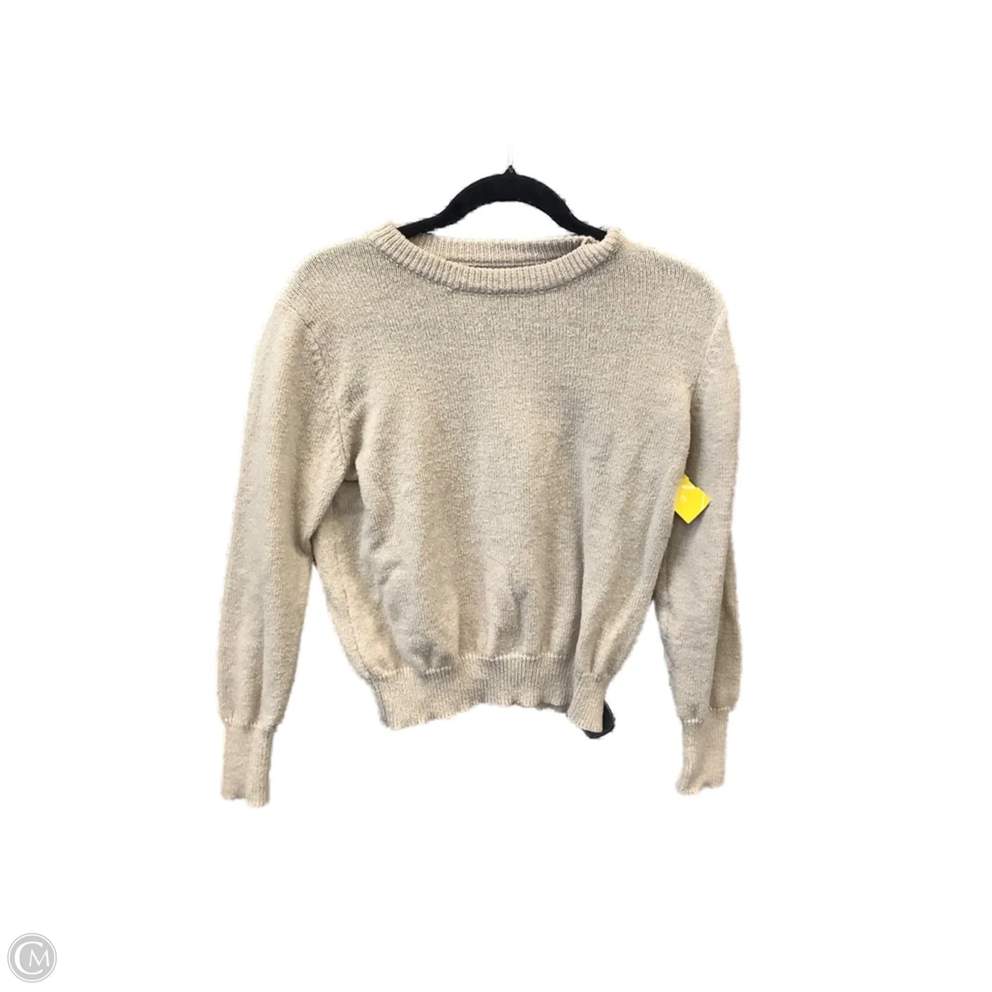 Sweater By Clothes Mentor In Beige, Size: M
