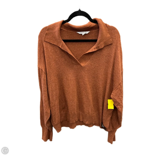 Sweater By Ophelia Roe In Orange, Size: 2x