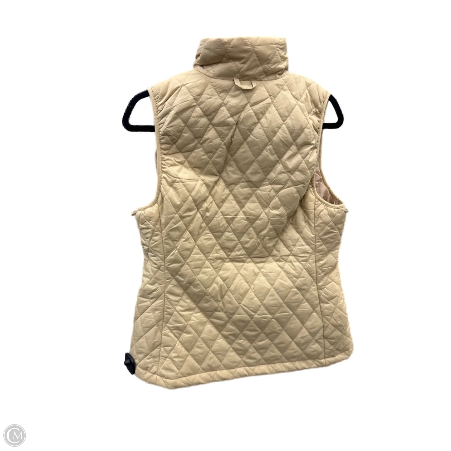 Vest Puffer & Quilted By Lands End In Beige, Size: M