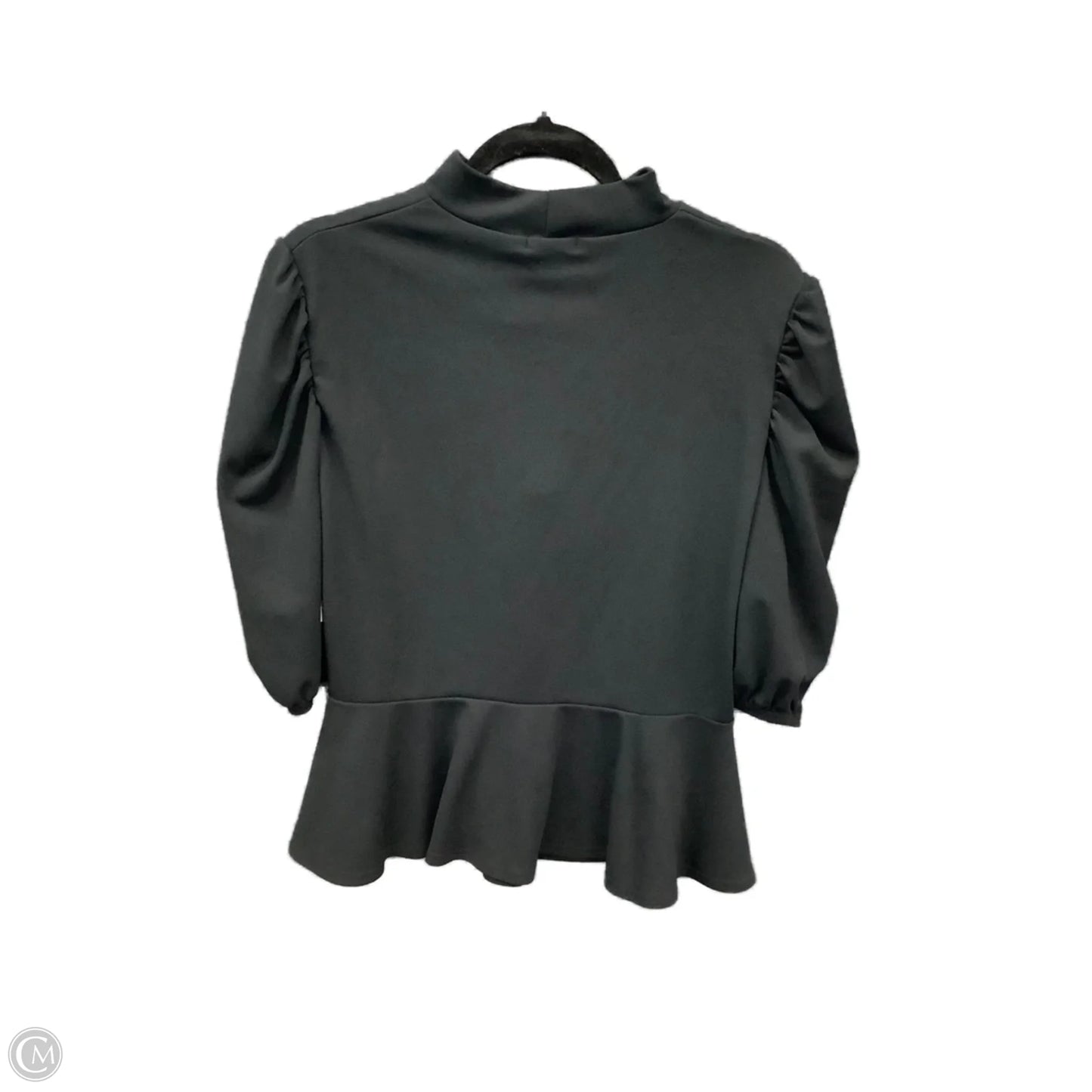 Top Short Sleeve By Boohoo Boutique In Black, Size: Xl