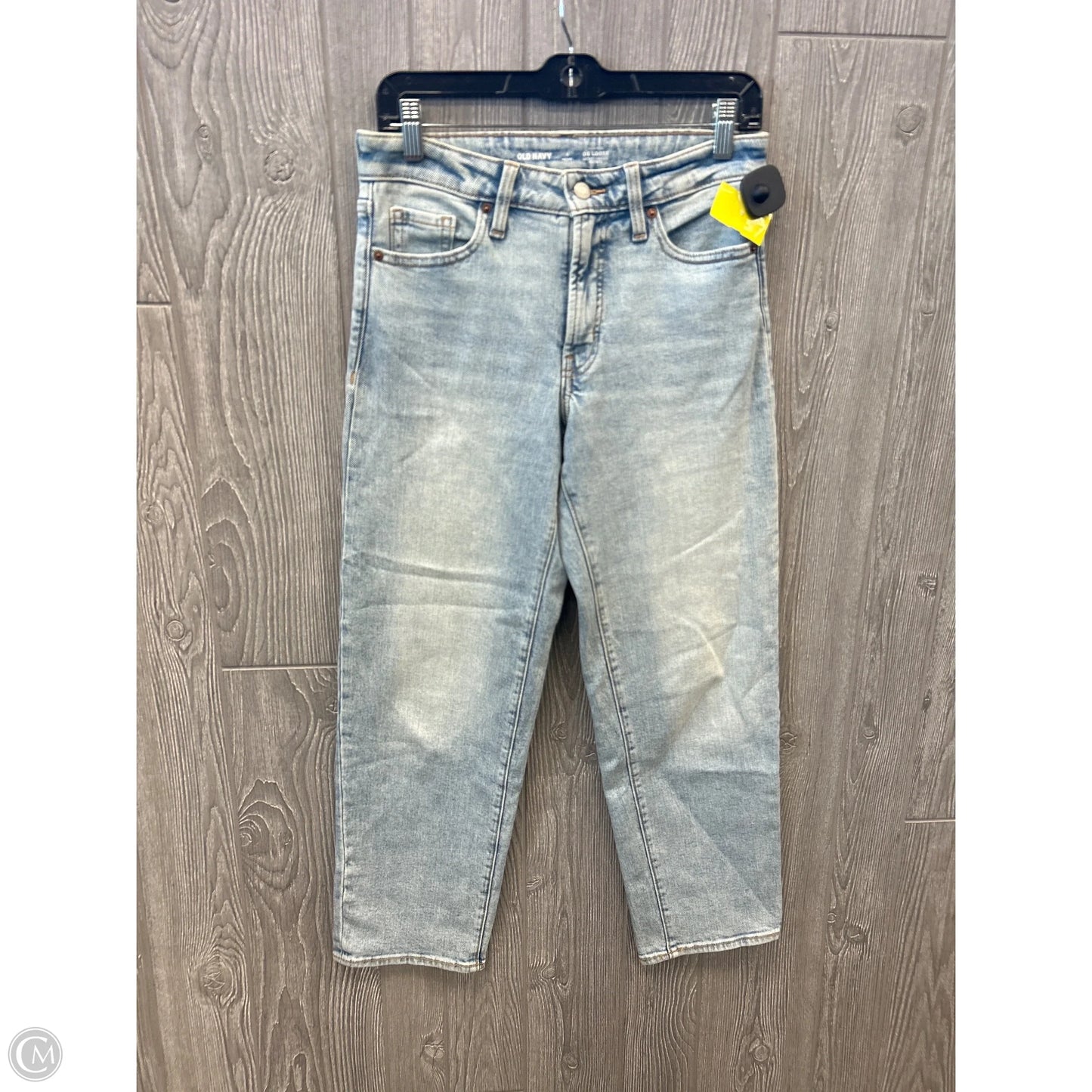 Jeans Straight By Old Navy In Blue Denim, Size: 4