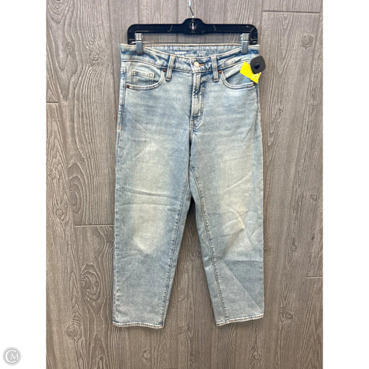 Jeans Straight By Old Navy In Blue Denim, Size: 4