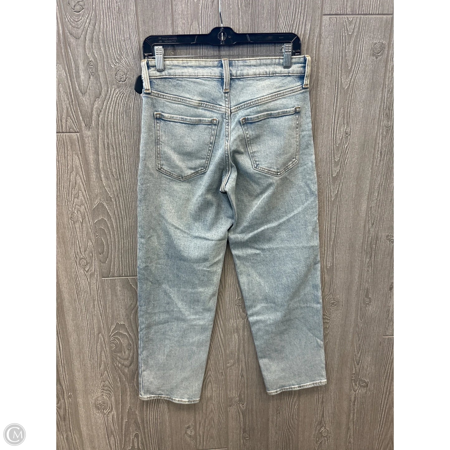 Jeans Straight By Old Navy In Blue Denim, Size: 4