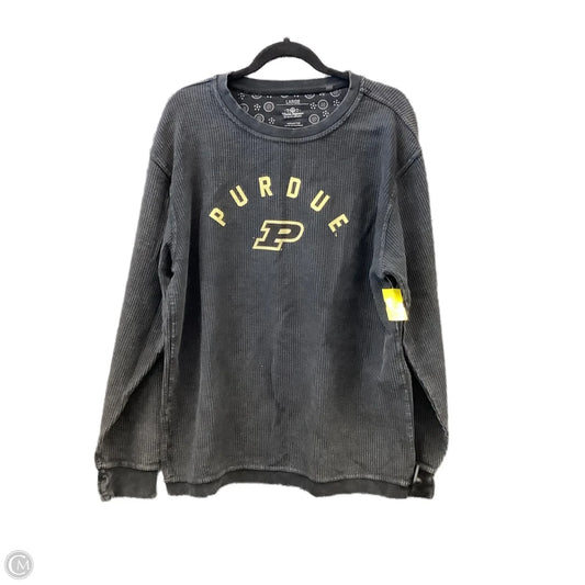 Top Long Sleeve By Clothes Mentor In Black, Size: L