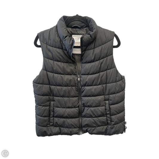Vest Puffer & Quilted By Gap In Black, Size: L