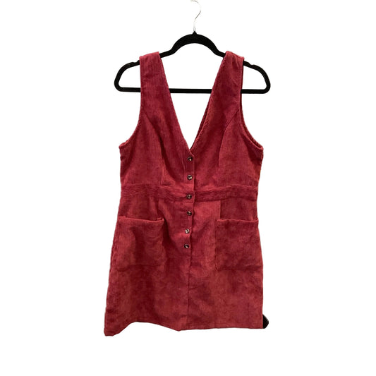 Dress Casual Short By Clothes Mentor In Red, Size: Xl