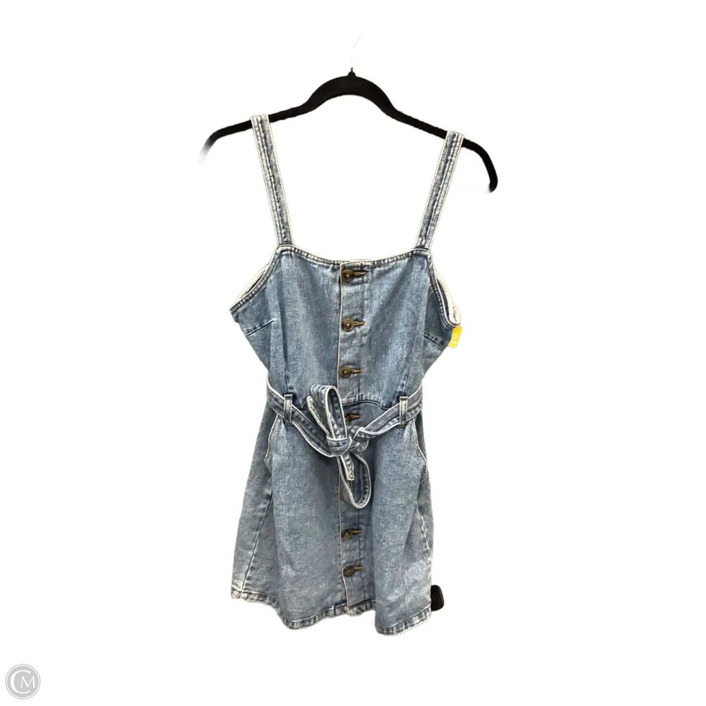 Dress Casual Short By Pacsun In Blue Denim, Size: M