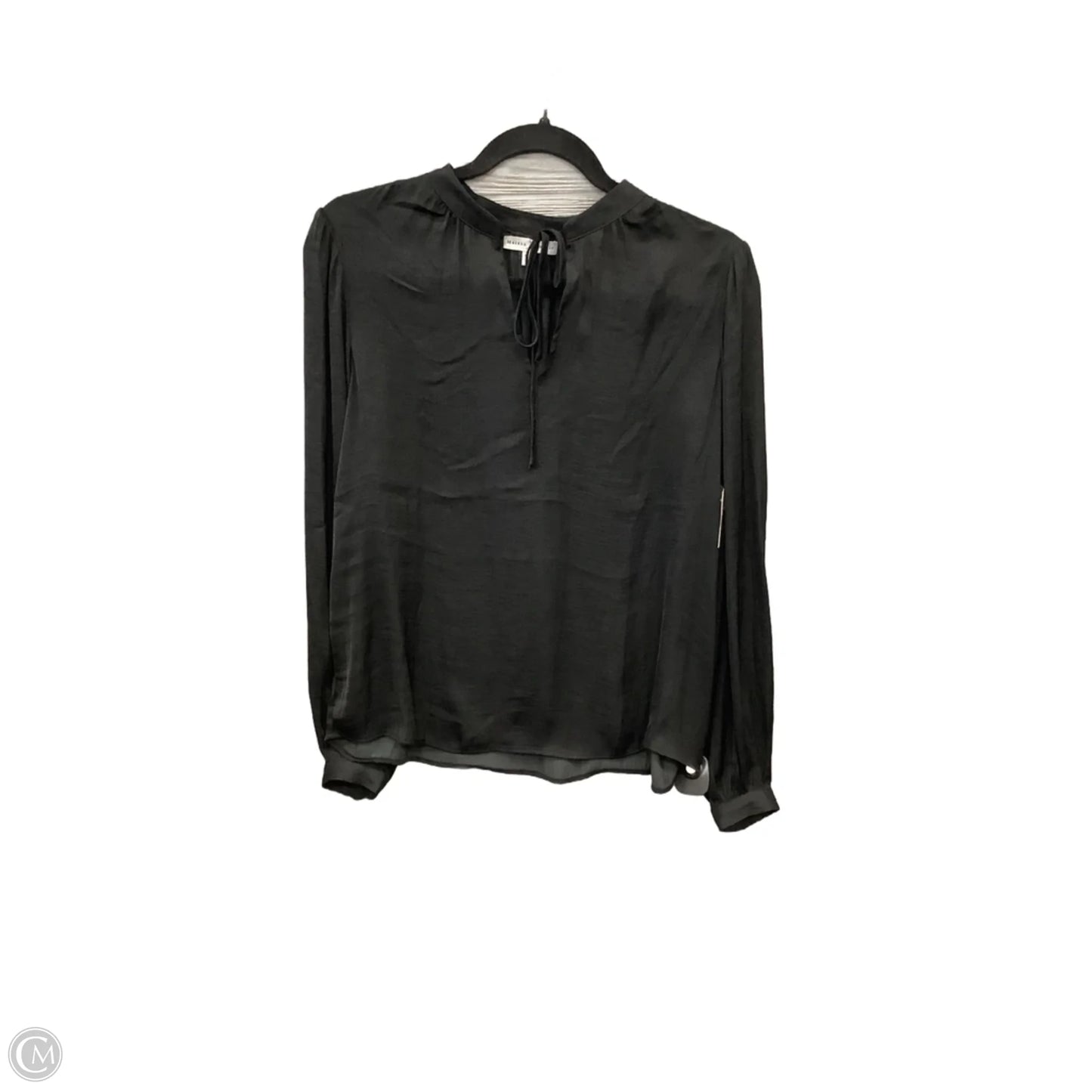 Top Long Sleeve By Maison Damelie In Black, Size: S