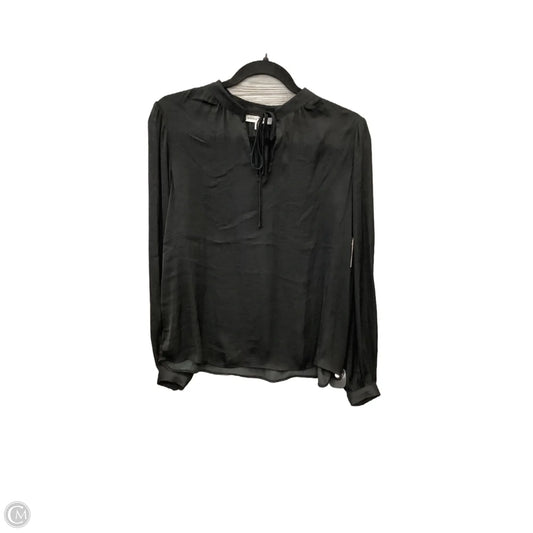 Top Long Sleeve By Maison Damelie In Black, Size: S