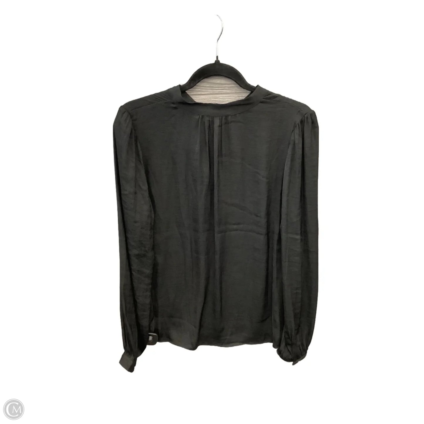 Top Long Sleeve By Maison Damelie In Black, Size: S