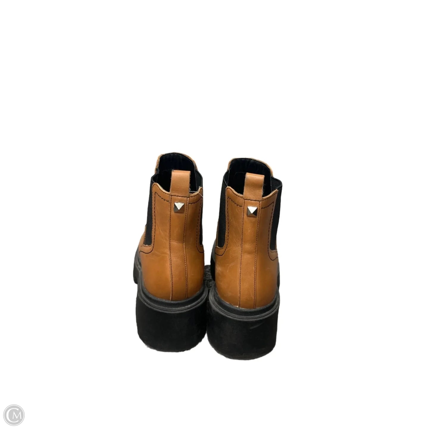 Boots Ankle Flats By Marc Fisher In Brown, Size: 6