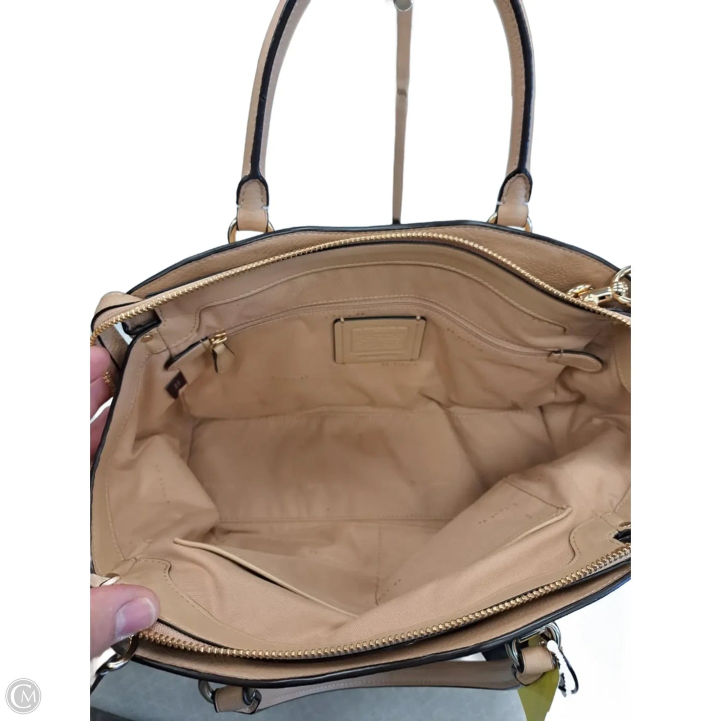 Crossbody Designer By Coach, Size: Large