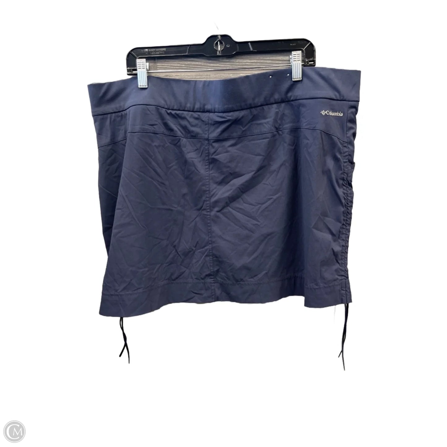 Athletic Skort By Columbia In Blue, Size: 2x