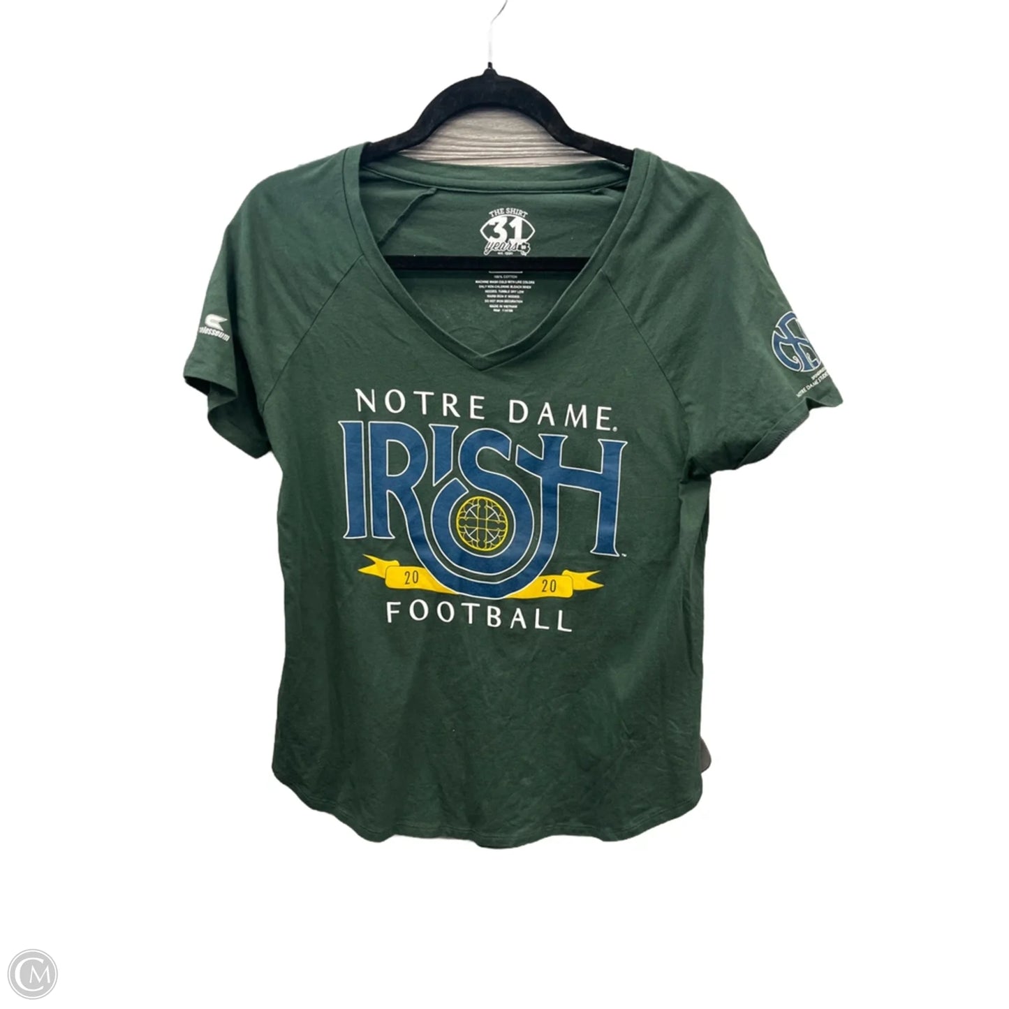 Top Short Sleeve By Clothes Mentor In Green, Size: M