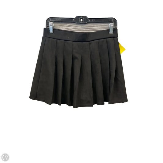 Skirt Mini & Short By Haute Monde In Black, Size: 8