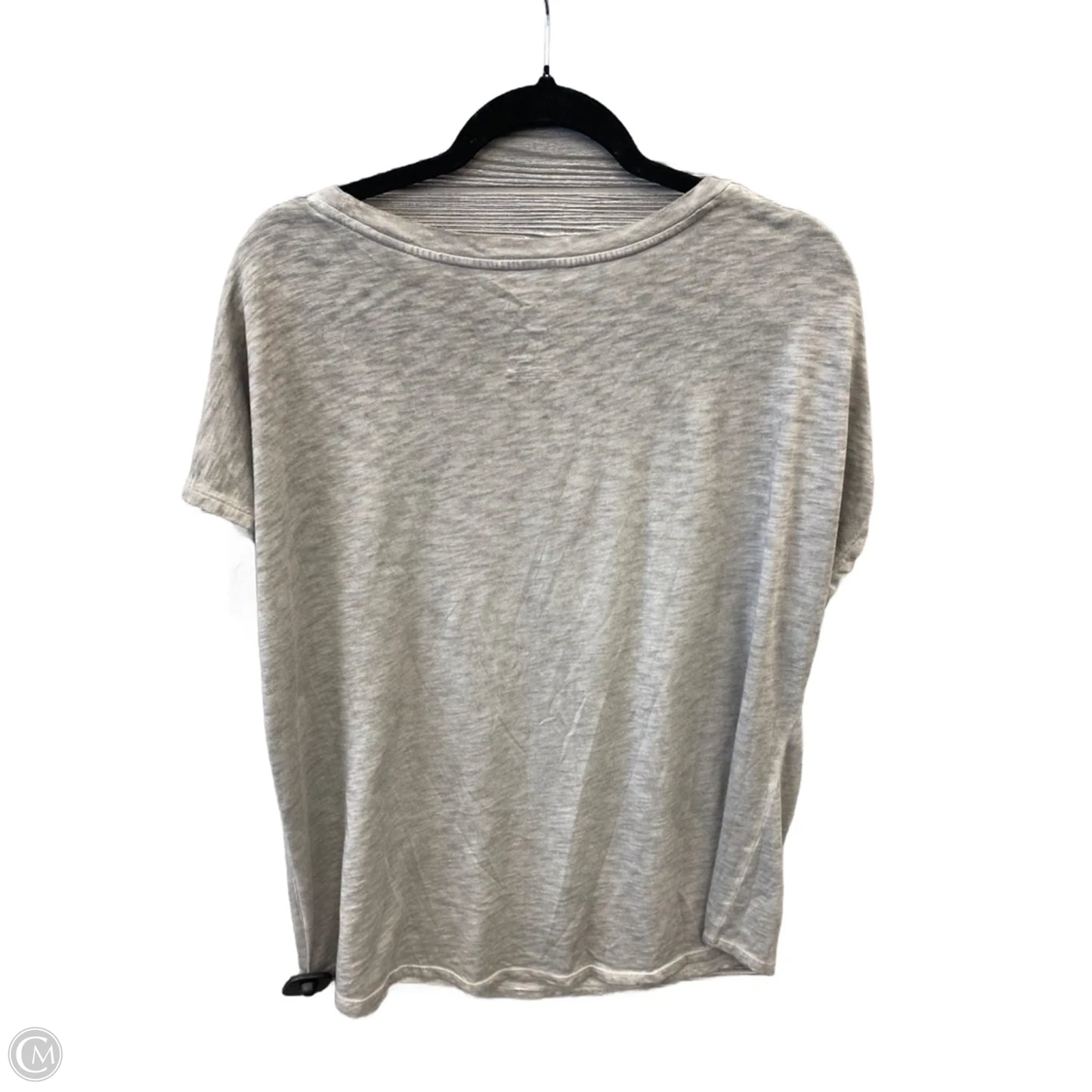 Top Short Sleeve Basic By Sonoma In Grey, Size: Xl