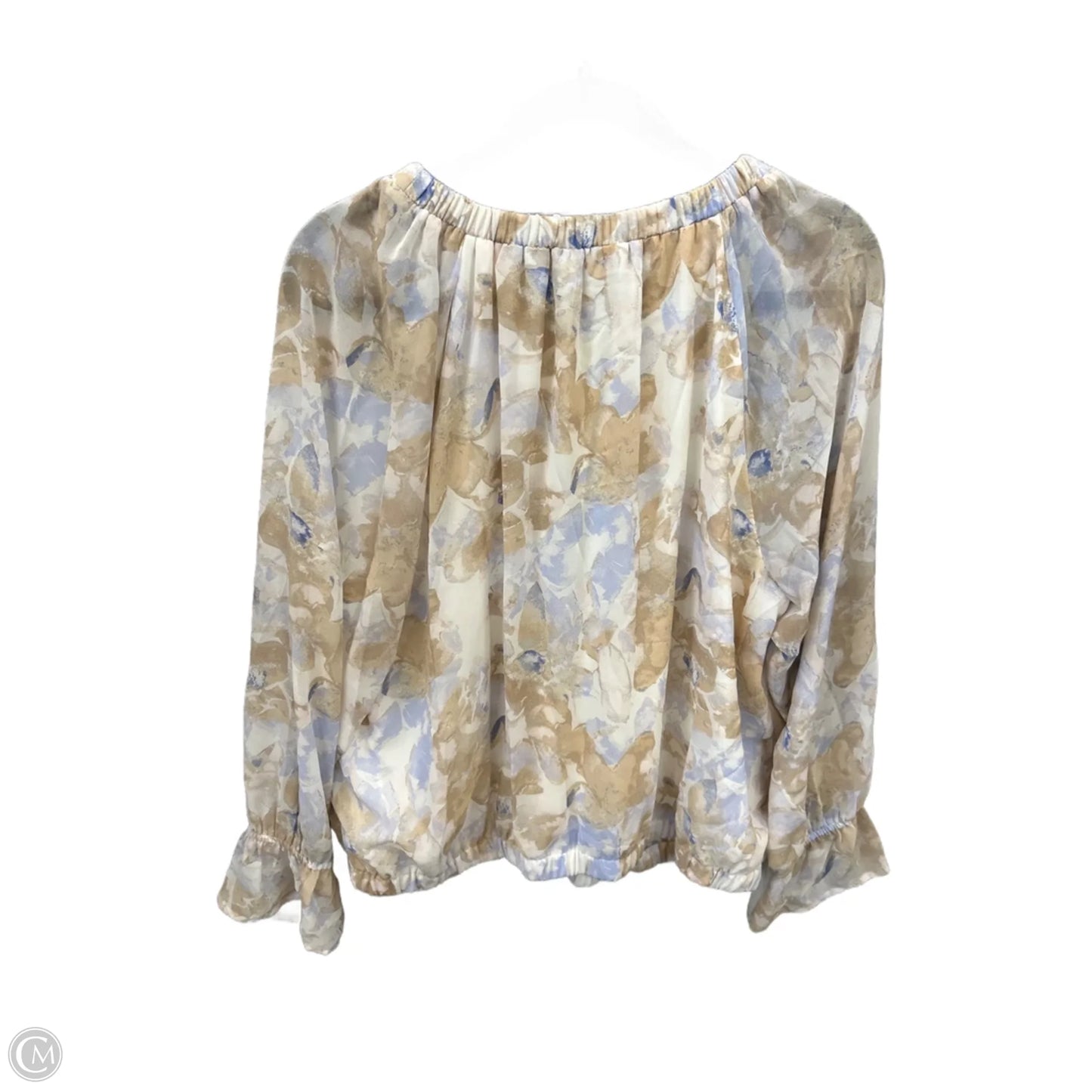 Top Long Sleeve By Nine West In Multi-colored, Size: Xxl
