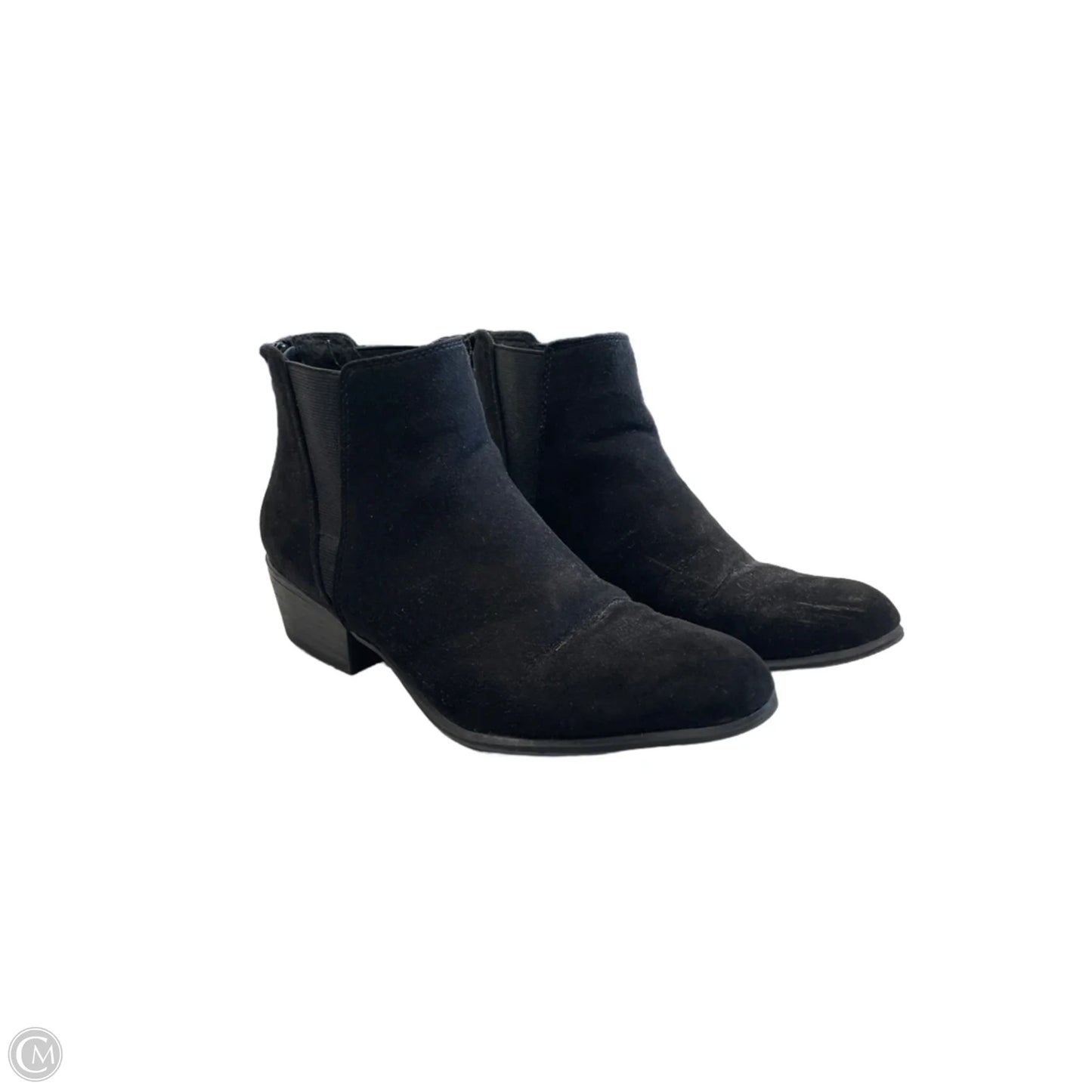 Boots Ankle Heels By Esprit In Black, Size: 7