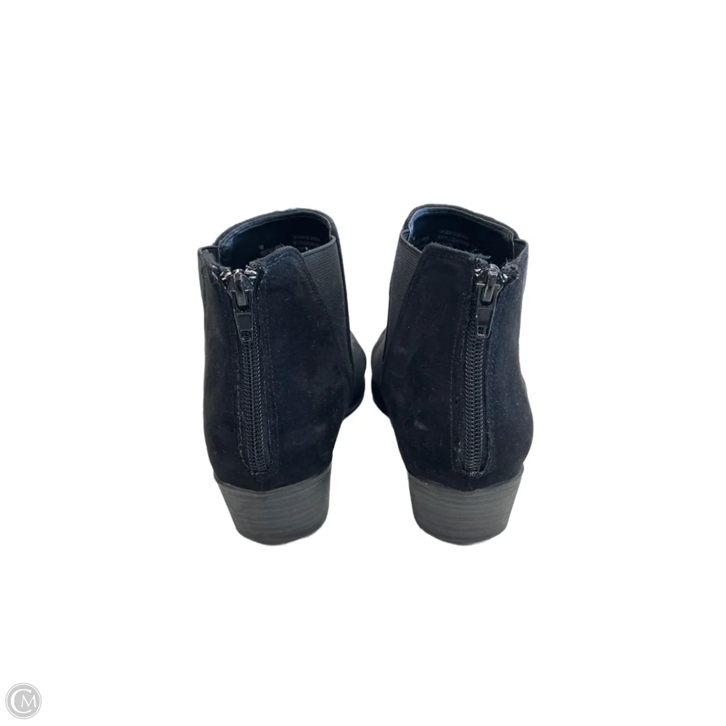 Boots Ankle Heels By Esprit In Black, Size: 7