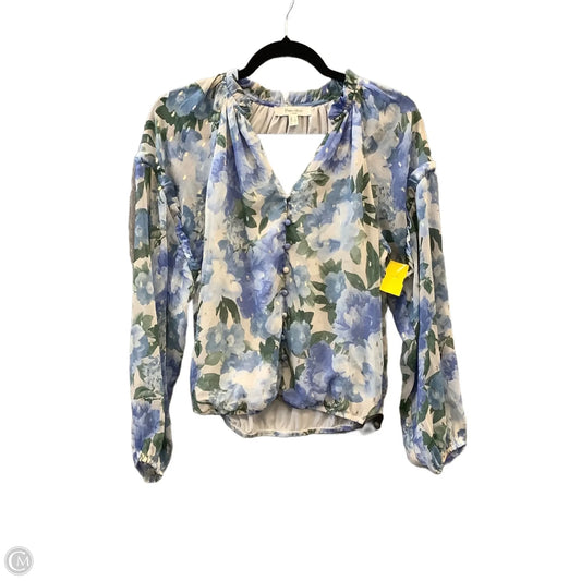 Top Long Sleeve By Clothes Mentor In Floral Print, Size: S