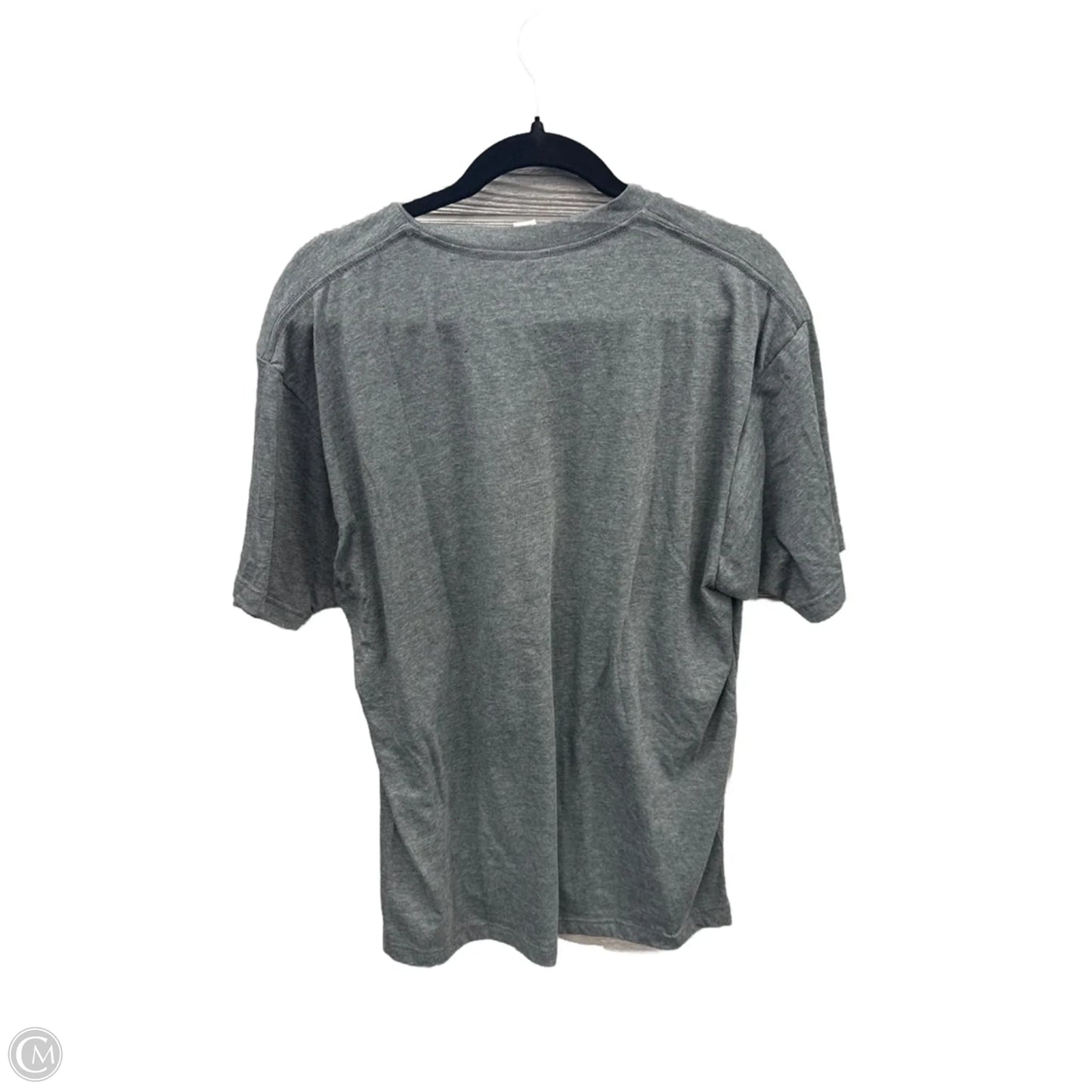 Top Short Sleeve By Clothes Mentor In Grey, Size: L